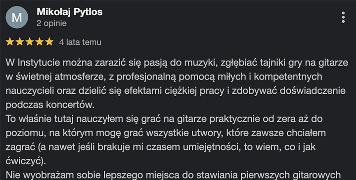 opinia